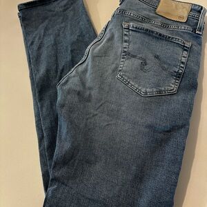 AG Mens The Everett Slim Straight Fit Blue Jeans size 34R 34x34 Stretch Denim